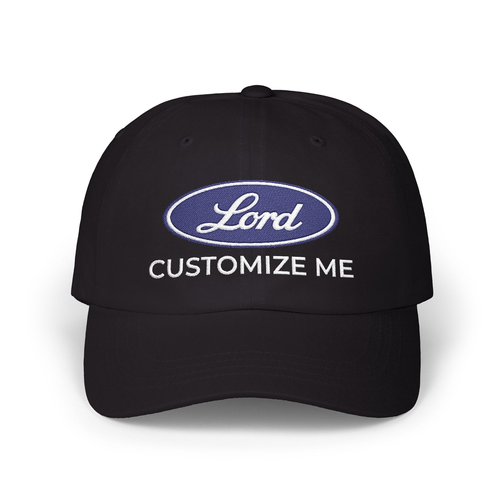 Customize Me “Lord” Dad Cap – Personalized Embroidered Cotton Hat (Up to 20 Characters)