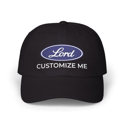Customize Me “Lord” Dad Cap – Personalized Embroidered Cotton Hat (Up to 20 Characters)