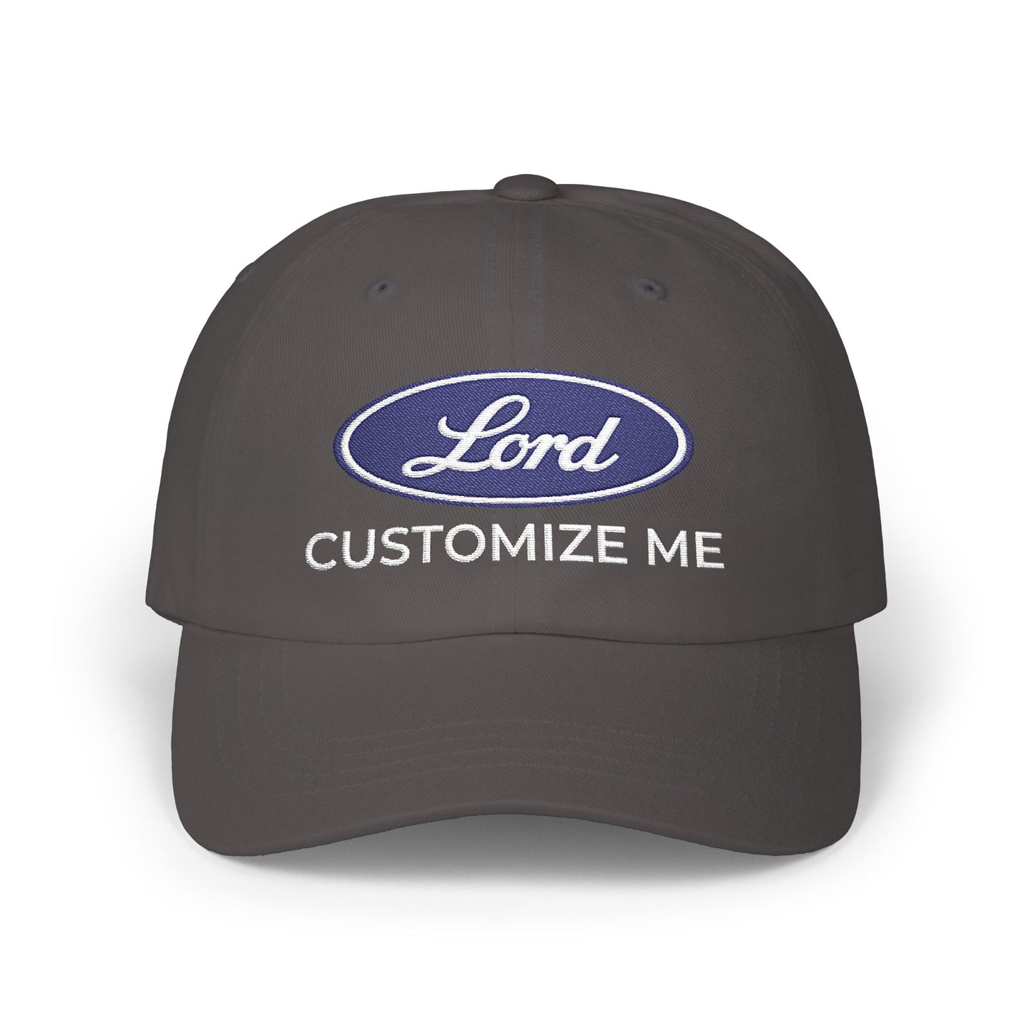 Customize Me “Lord” Dad Cap – Personalized Embroidered Cotton Hat (Up to 20 Characters)