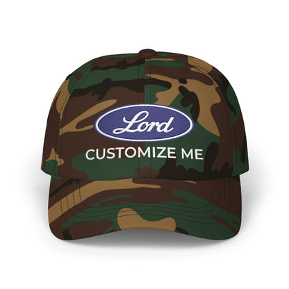 Customize Me “Lord” Dad Cap – Personalized Embroidered Cotton Hat (Up to 20 Characters)