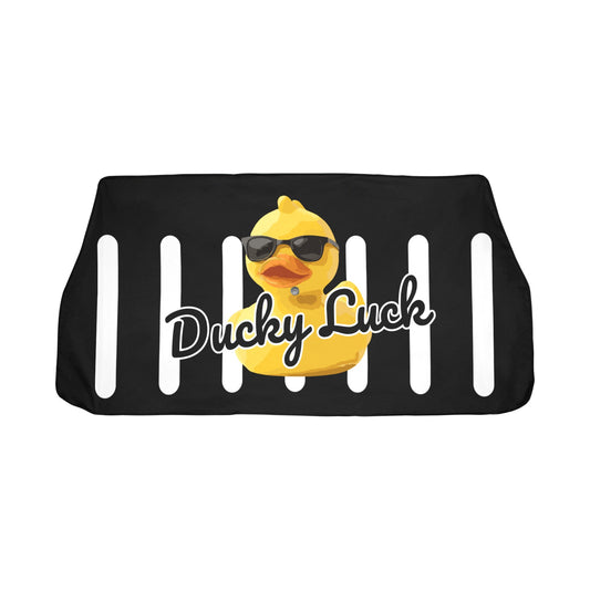 Ducky Luck Umbrella Car Sun Shade – 58" x 29" Windshield Cover (Black)