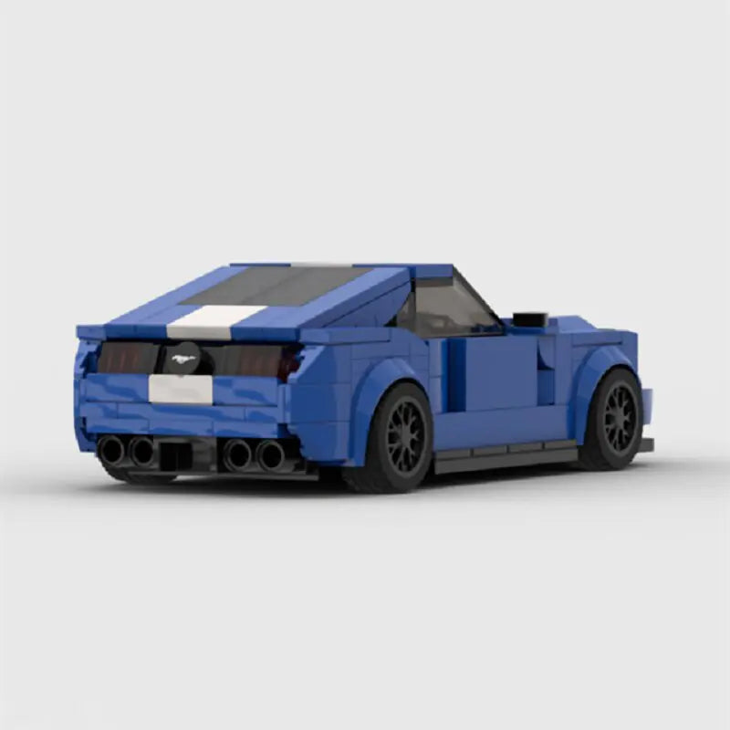 MOC Ford Mustang Hoonicorn Car Speed Champion Racer Building Block