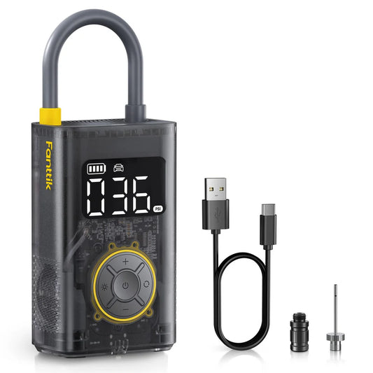 Fanttik X9 Pro Portable Tire Inflator Mechanical Gray