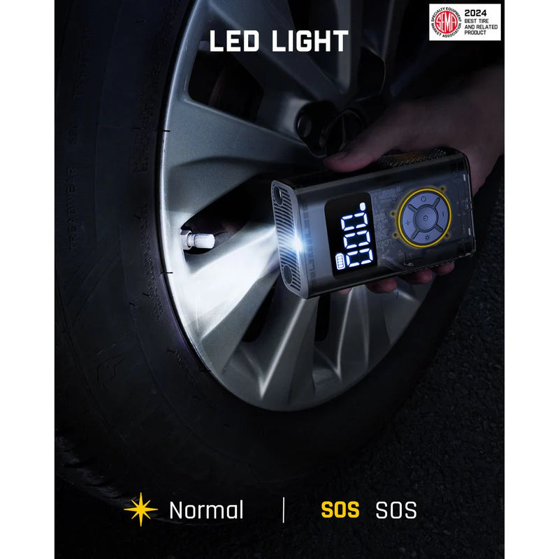 Fanttik X9 Pro Portable Tire Inflator Mechanical Gray