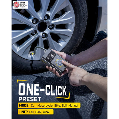 Fanttik X9 Pro Portable Tire Inflator Mechanical Gray