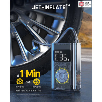 Fanttik X9 Pro Portable Tire Inflator Mechanical Gray