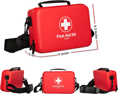 First Aid Car Kit Waterproof Emergency Survival Travel Kit (152 pieces)