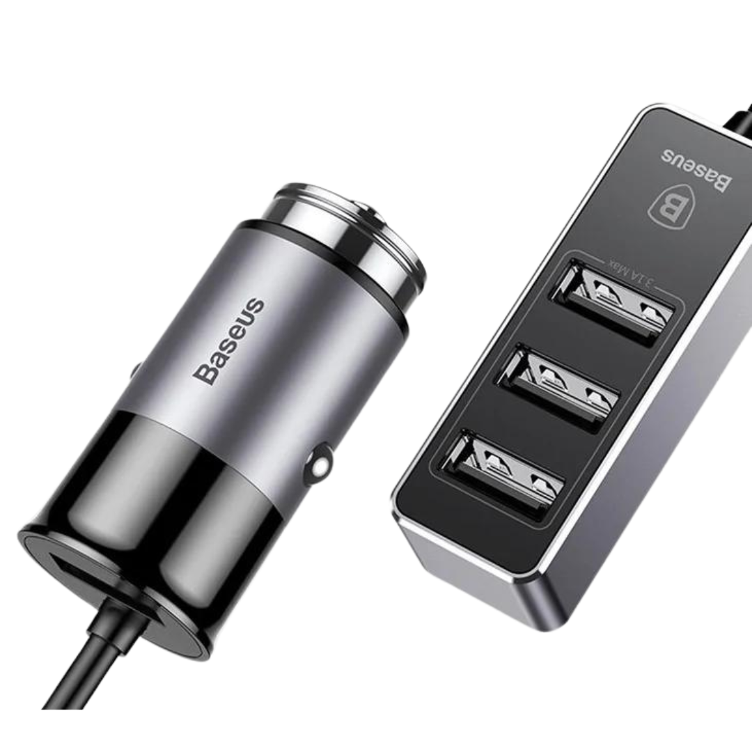 High Speed 4 Port Car Charger