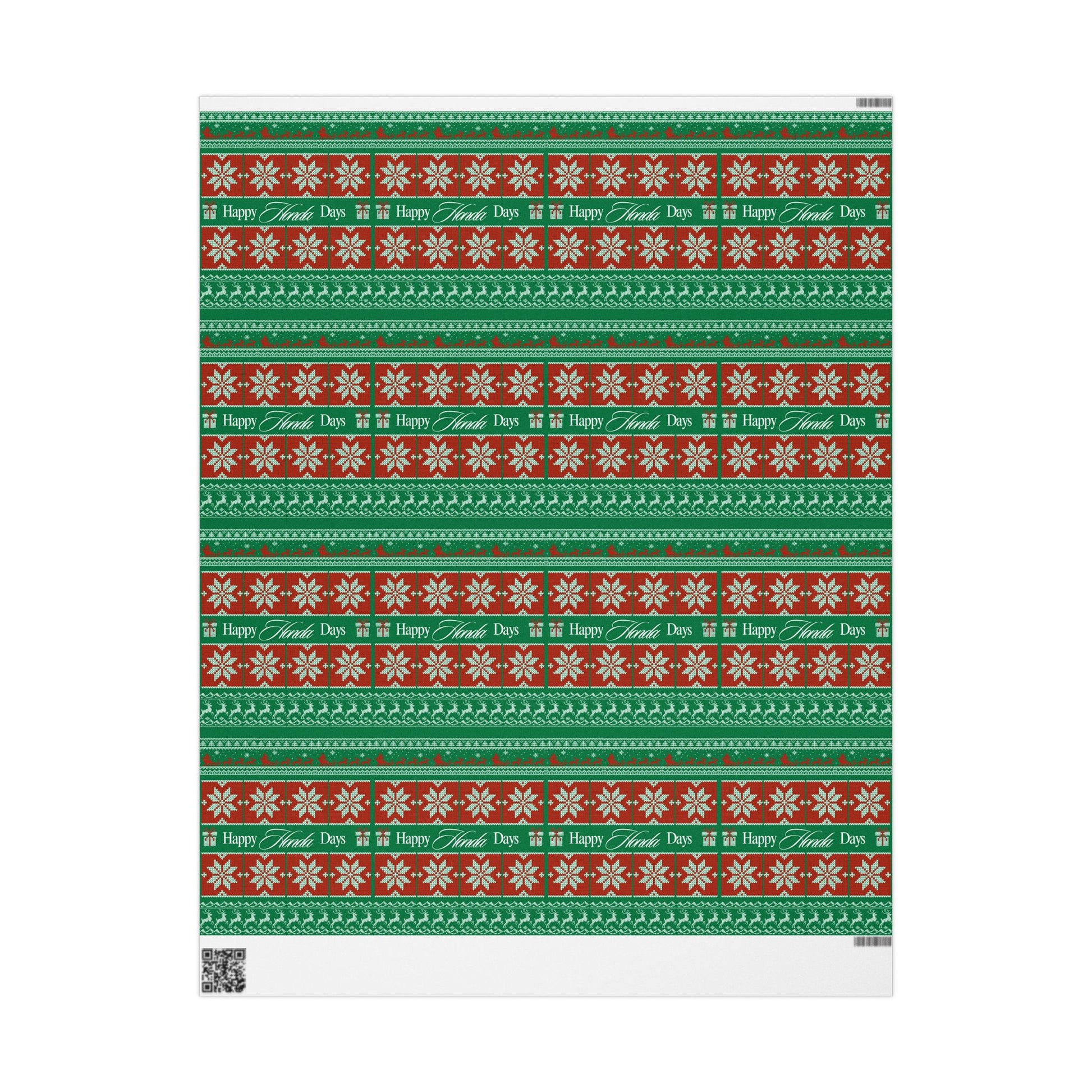 Happy Honda Days Holiday Wrapping Paper – Festive Christmas Gift Wrap for Car Lovers