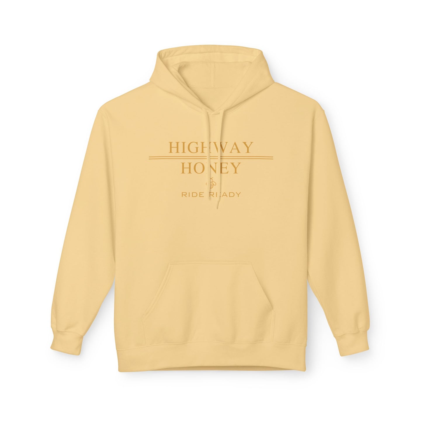 Highway Honey Hoodie, Cozy Fleece Sweater, Perfect for Road Trips, Gifts for Travelers, Casual Everyday Wear