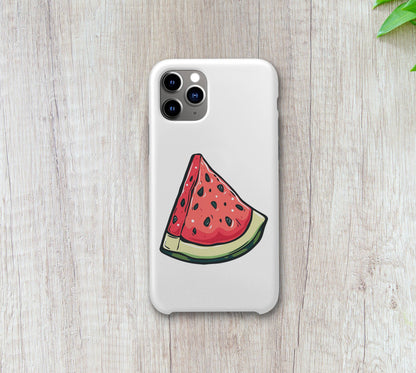 Illustrated Watermelon Wedge Sticker
