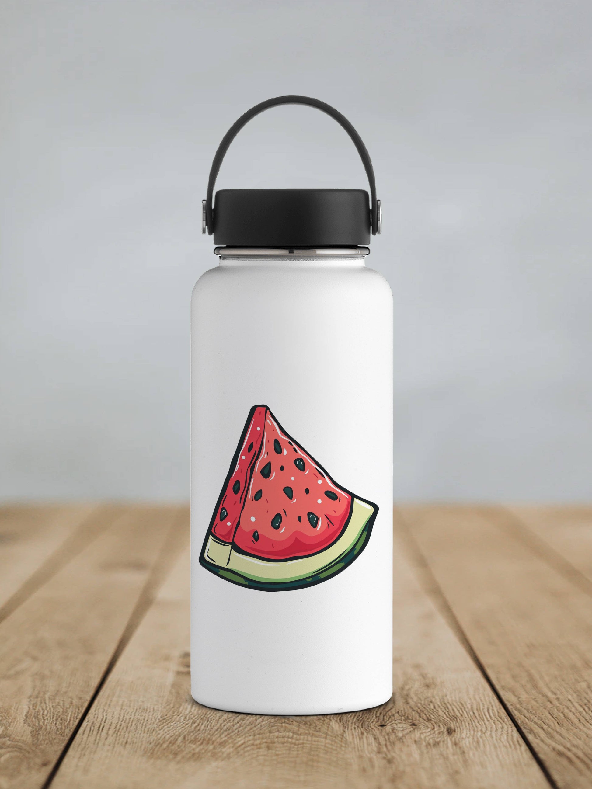Illustrated Watermelon Wedge Sticker