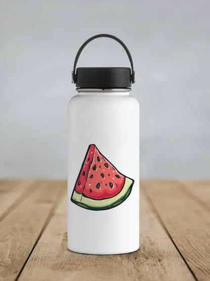 Illustrated Watermelon Wedge Sticker