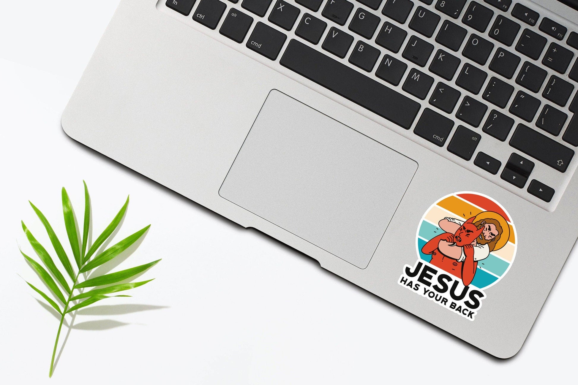 Jesus Has Your Back Sticker