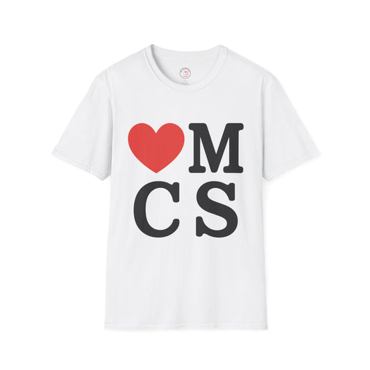❤️ MCS – Heart My Car Stuff Unisex Softstyle T-Shirt