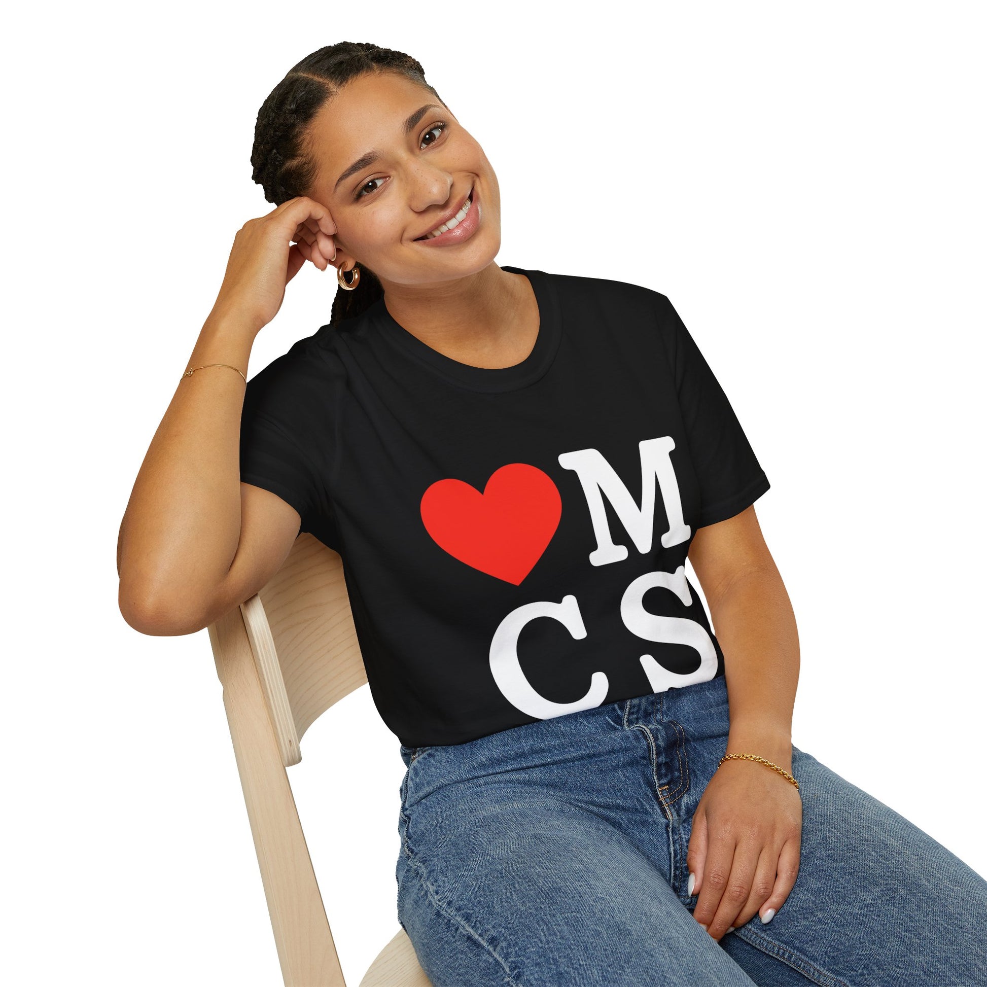 ❤️ MCS – Heart My Car Stuff Unisex Softstyle T-Shirt