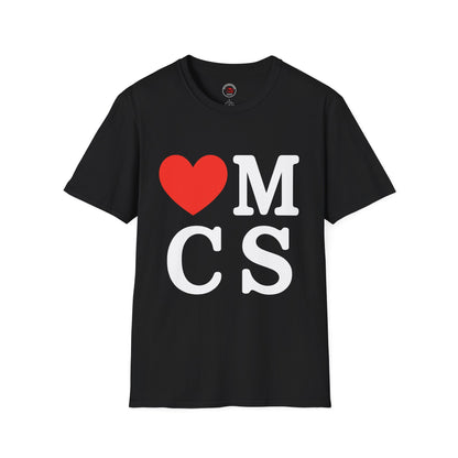 ❤️ MCS – Heart My Car Stuff Unisex Softstyle T-Shirt
