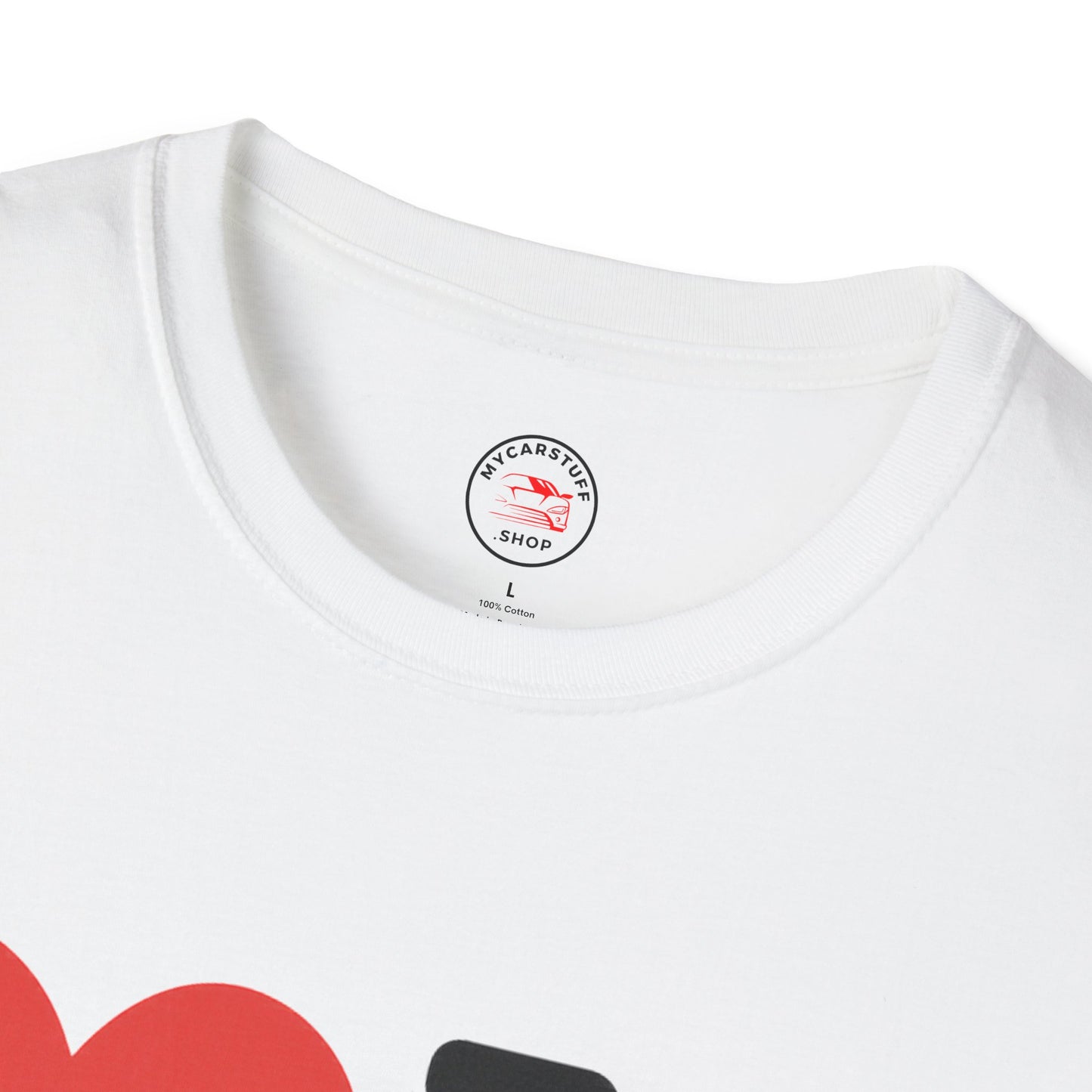 ❤️ MCS – Heart My Car Stuff Unisex Softstyle T-Shirt