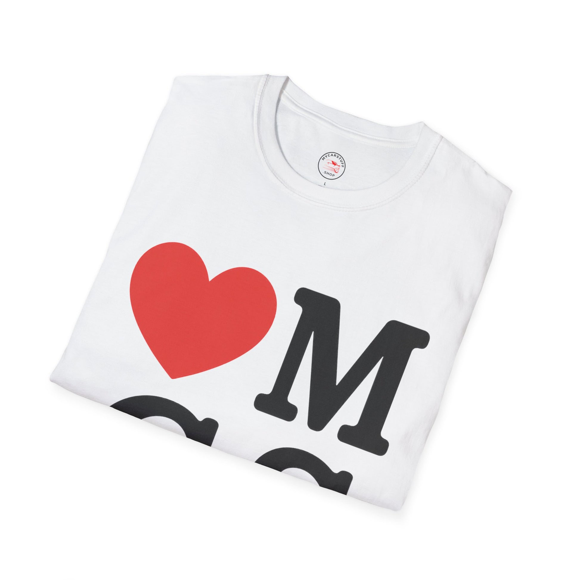 ❤️ MCS – Heart My Car Stuff Unisex Softstyle T-Shirt
