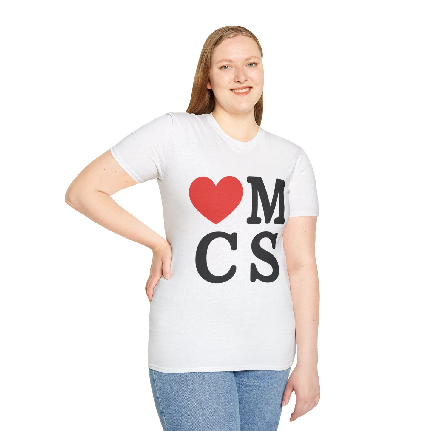 ❤️ MCS – Heart My Car Stuff Unisex Softstyle T-Shirt