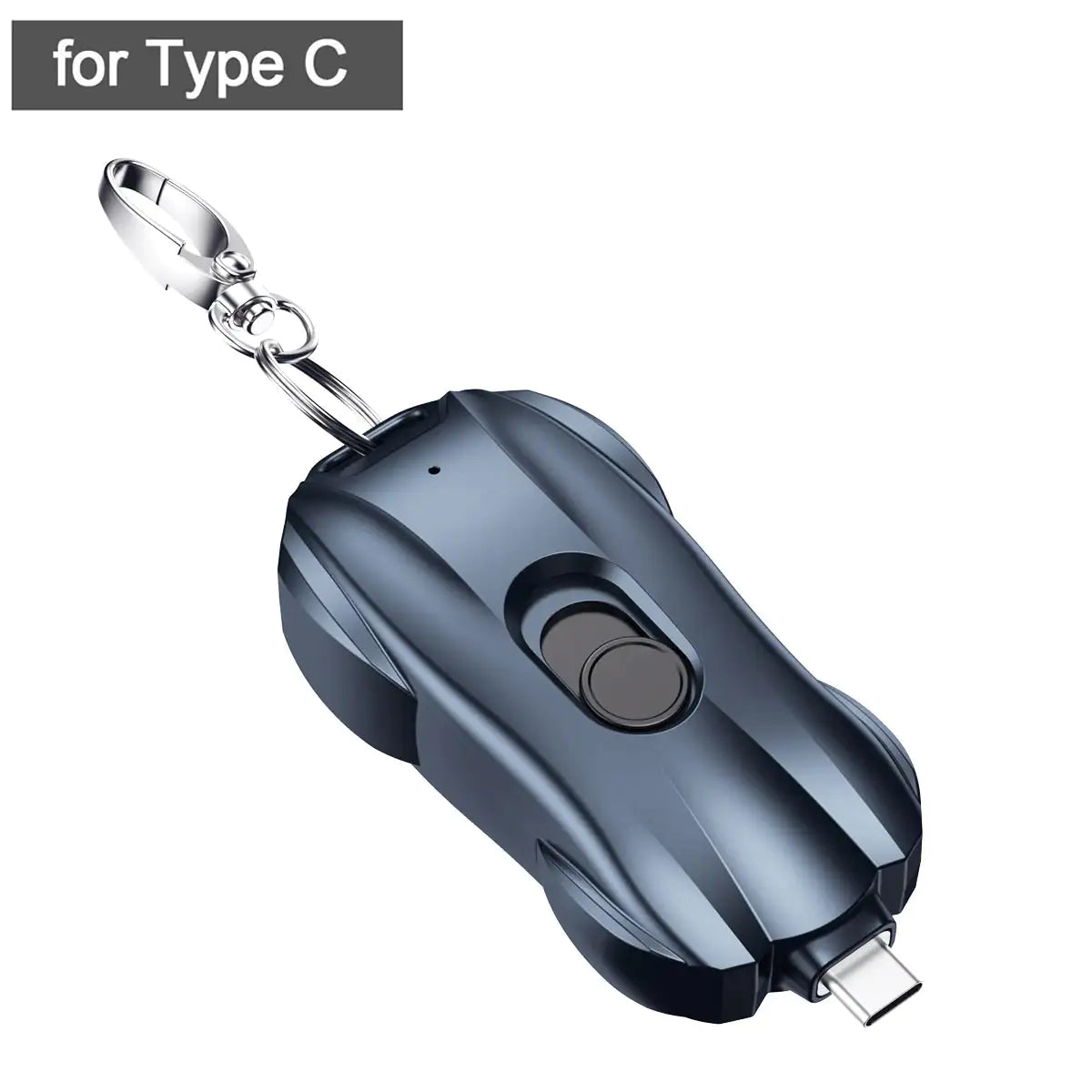 Compact Keychain Emergency Phone Charger Power Bank