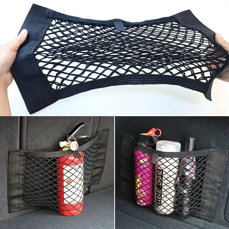 Multifunction Mesh Car Storage Bag