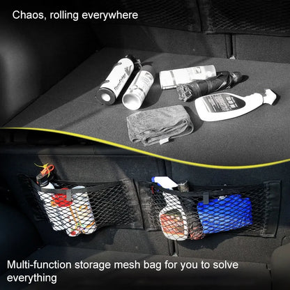 Multifunction Mesh Car Storage Bag