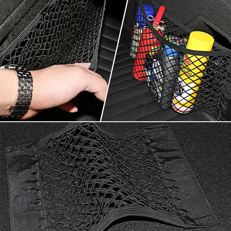 Multifunction Mesh Car Storage Bag