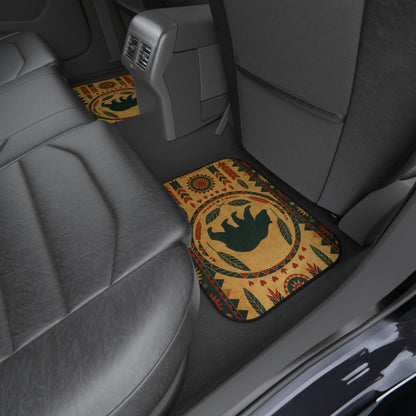 My Car Stuff 'Bear Valley' Native Custom Design Car Mats (4x Front & Rear)
