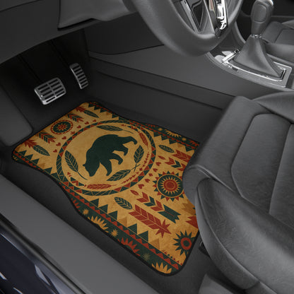My Car Stuff 'Bear Valley' Native Custom Design Car Mats (4x Front & Rear)