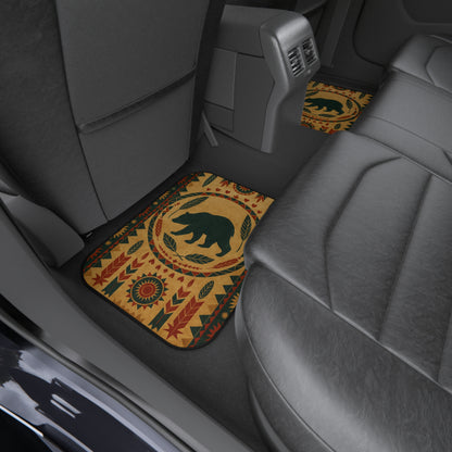 My Car Stuff 'Bear Valley' Native Custom Design Car Mats (4x Front & Rear)