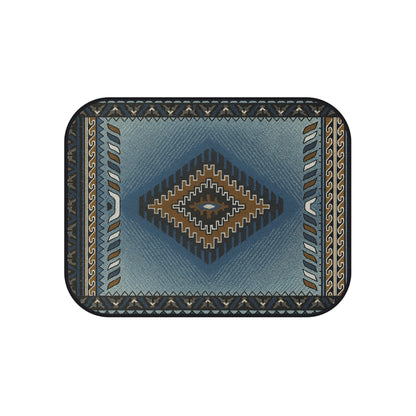 My Car Stuff 'Blue Wave' Native Custom Design Car Mats (4x Front & Rear)
