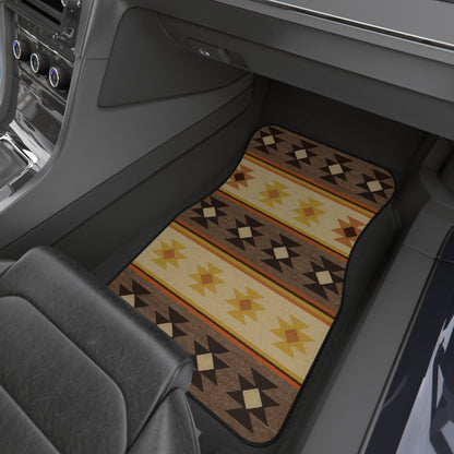 My Car Stuff 'Desert Star Mesa' Native Custom Design Car Mats (4x Front & Rear)