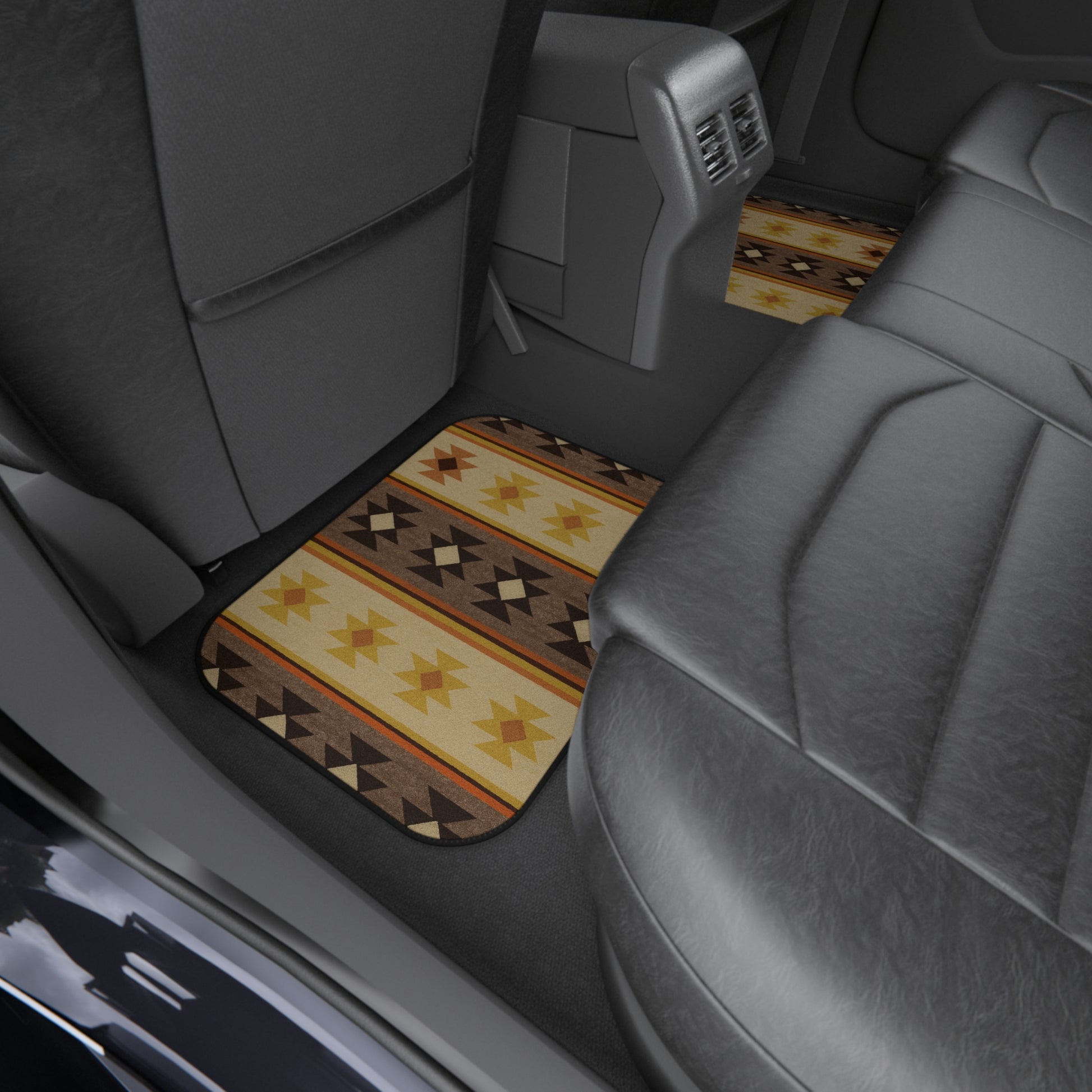 My Car Stuff 'Desert Star Mesa' Native Custom Design Car Mats (4x Front & Rear)