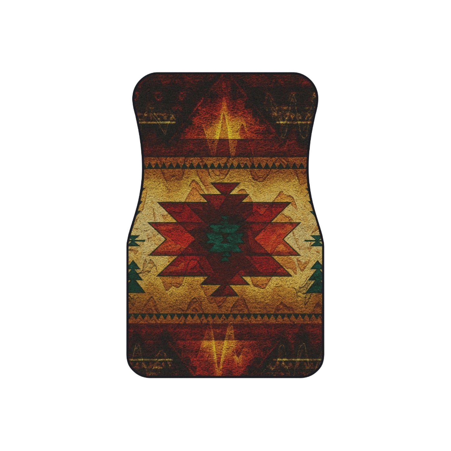 My Car Stuff 'Fire Spirit' Native Custom Design Car Mats (4x Front & Rear)