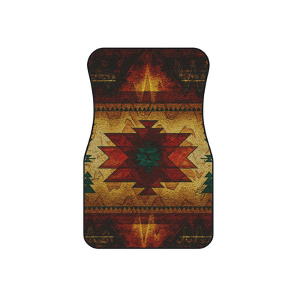 My Car Stuff 'Fire Spirit' Native Custom Design Car Mats (4x Front & Rear)