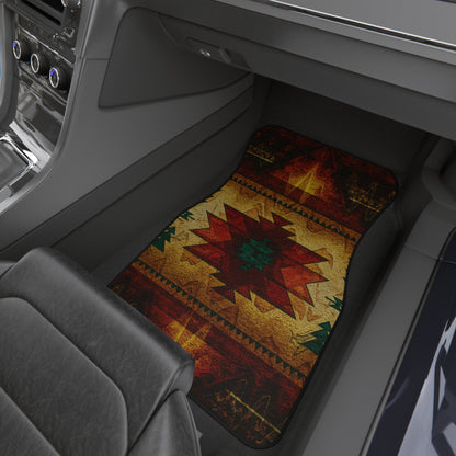 My Car Stuff 'Fire Spirit' Native Custom Design Car Mats (4x Front & Rear)