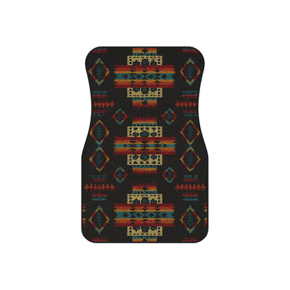 My Car Stuff 'Midnight Prism' Native Custom Design Car Mats (4x Front & Rear)