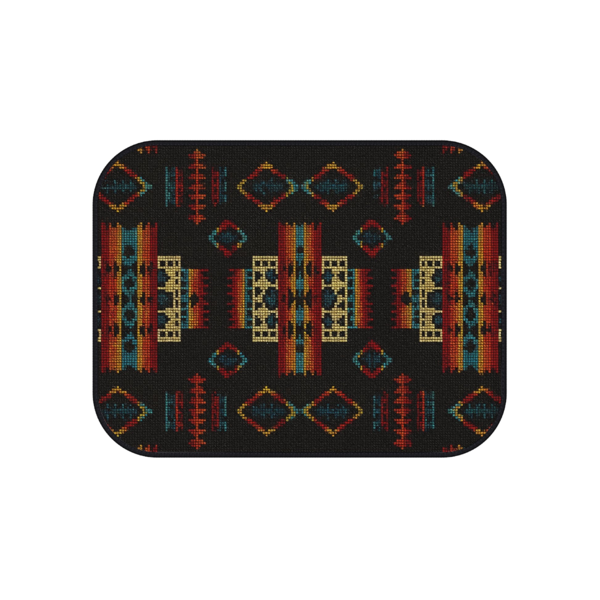 My Car Stuff 'Midnight Prism' Native Custom Design Car Mats (4x Front & Rear)