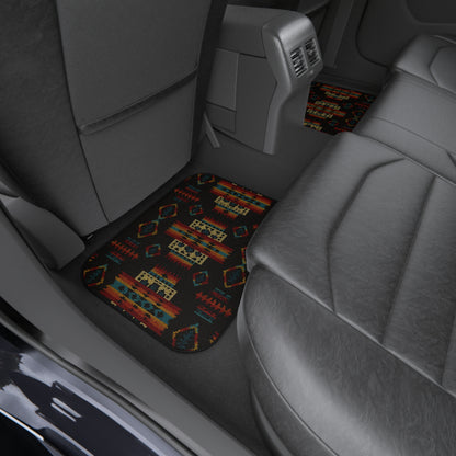 My Car Stuff 'Midnight Prism' Native Custom Design Car Mats (4x Front & Rear)