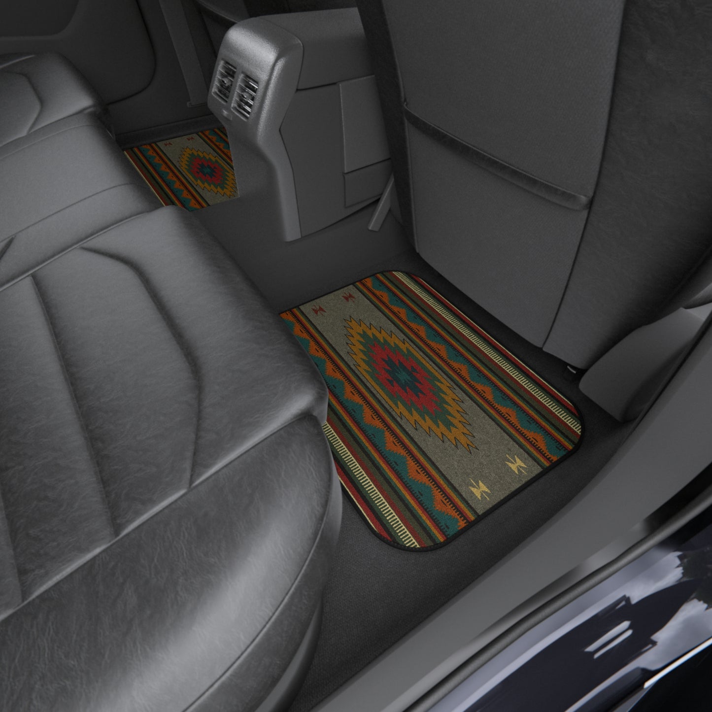 My Car Stuff 'Spirit Diamond' Native Custom Design Car Mats (4x Front & Rear)