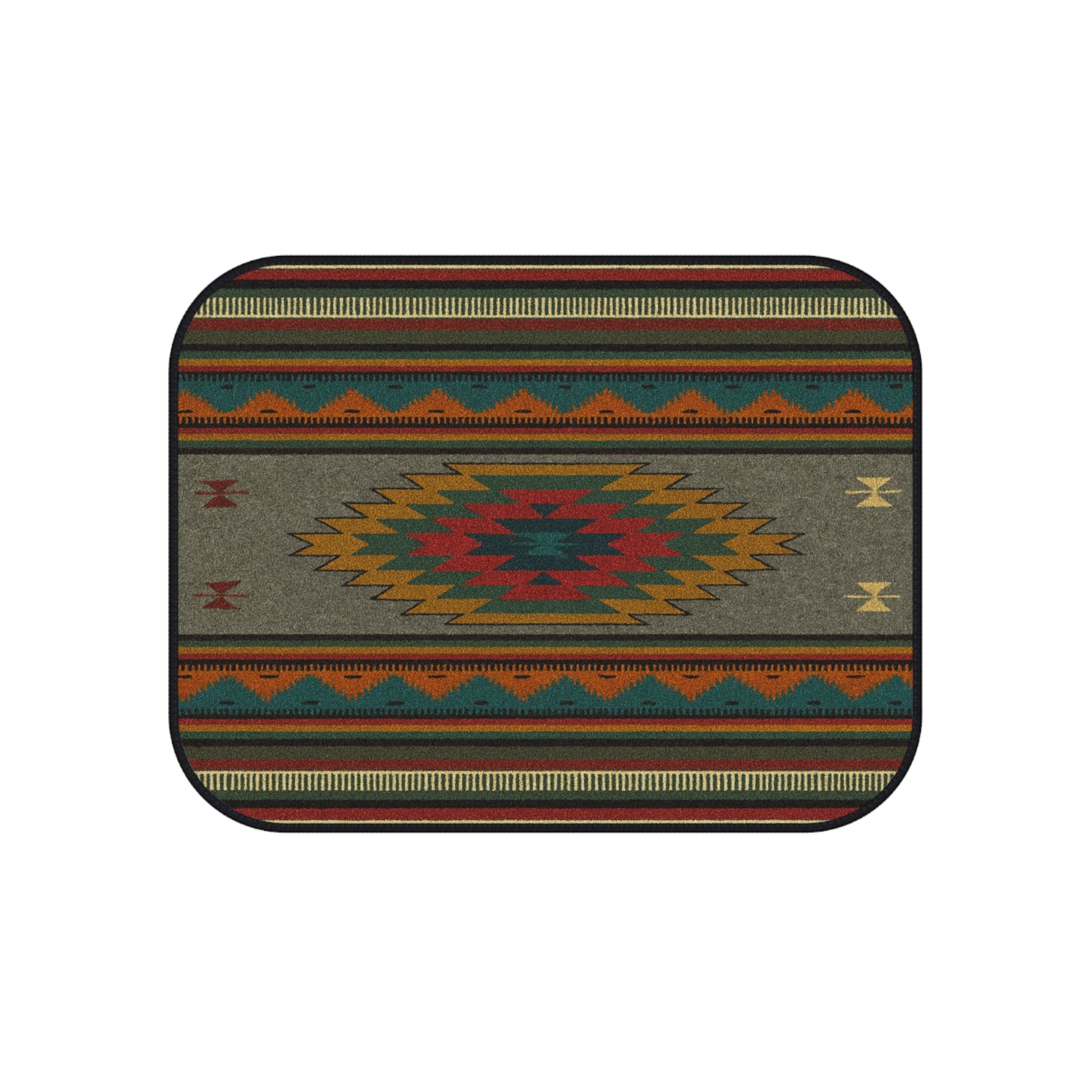 My Car Stuff 'Spirit Diamond' Native Custom Design Car Mats (4x Front & Rear)