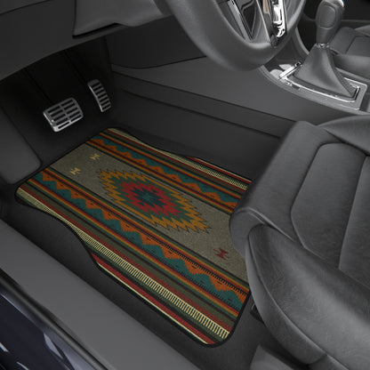 My Car Stuff 'Spirit Diamond' Native Custom Design Car Mats (4x Front & Rear)