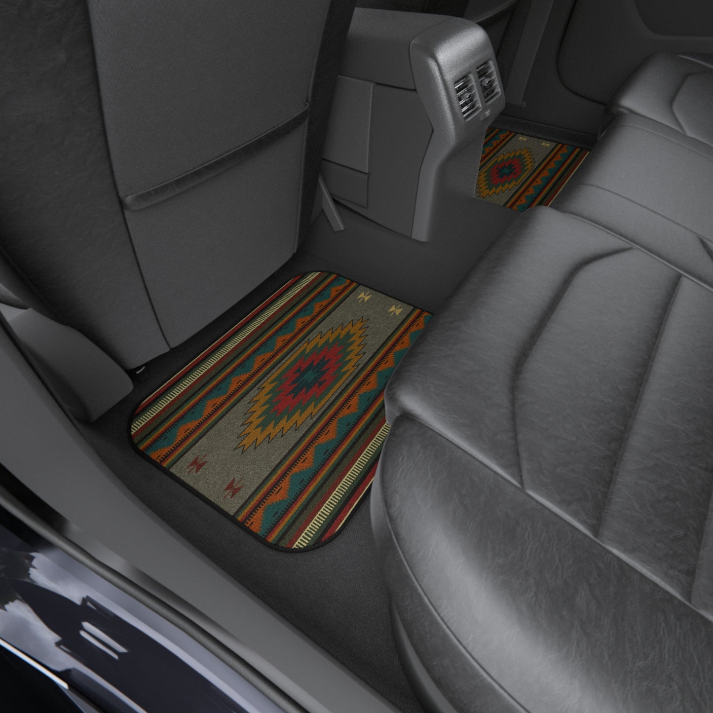 My Car Stuff 'Spirit Diamond' Native Custom Design Car Mats (4x Front & Rear)