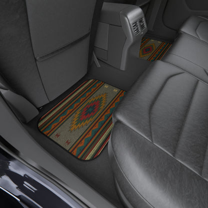My Car Stuff 'Spirit Diamond' Native Custom Design Car Mats (4x Front & Rear)