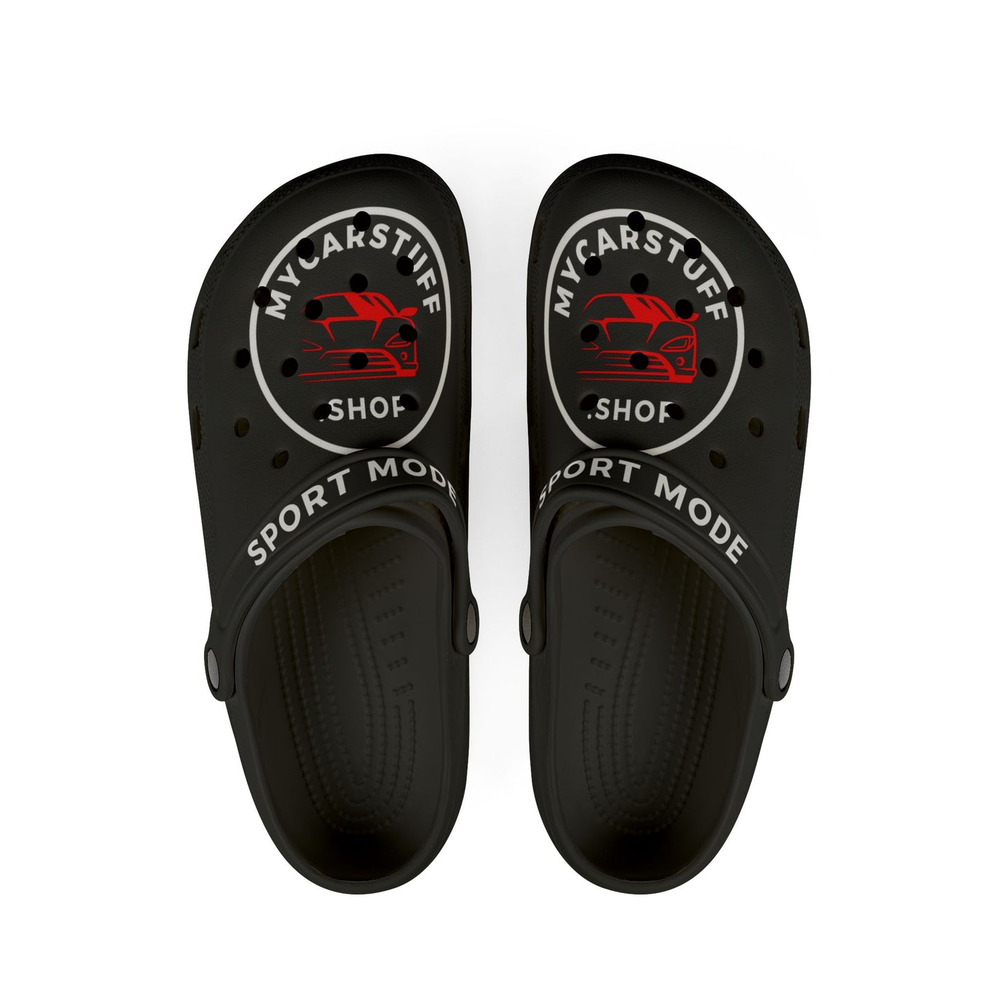 My Car Stuff “Sport Mode” EVA Foam Rubber Shoes (All-Over Print Clogs)