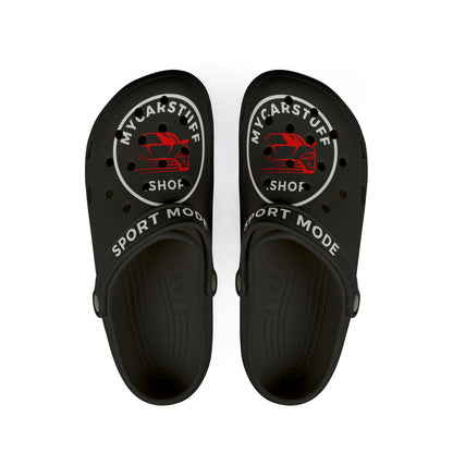 My Car Stuff “Sport Mode” EVA Foam Rubber Shoes (All-Over Print Clogs)