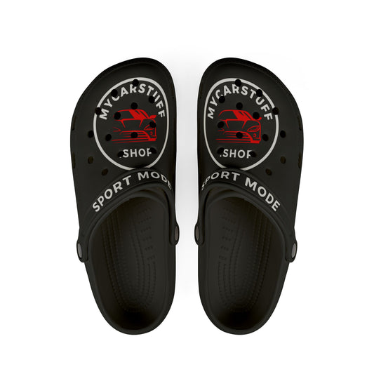My Car Stuff “Sport Mode” EVA Foam Rubber Shoes (All-Over Print Clogs)