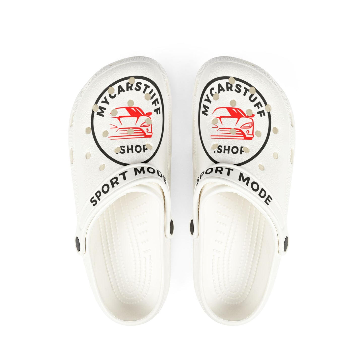 My Car Stuff “Sport Mode” EVA Foam Rubber Shoes (All-Over Print Clogs)