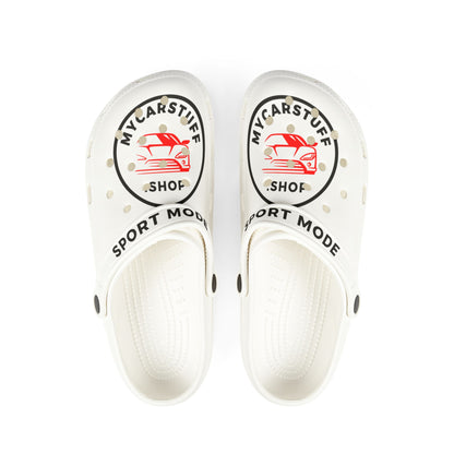 My Car Stuff “Sport Mode” EVA Foam Rubber Shoes (All-Over Print Clogs)